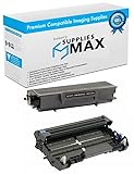 SuppliesMAX Compatible Replacement for Brother DCP-8070/DCP-8085/HL-5340/HL-5350/HL-5370/MFC-8370/MFC-8480/MFC-8890 Drum/Toner Value Combo Pack (1-Drum Unit/1-Toner) (TN-3290/DR-3200)