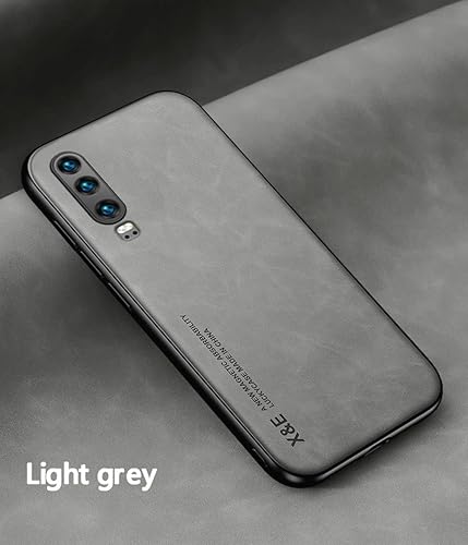 Miniatura 11 de Silklike Funda para Huawei P30 - Cubierta Parachoques Placa De Metal Incorporada Para Huawei P30 - Azul