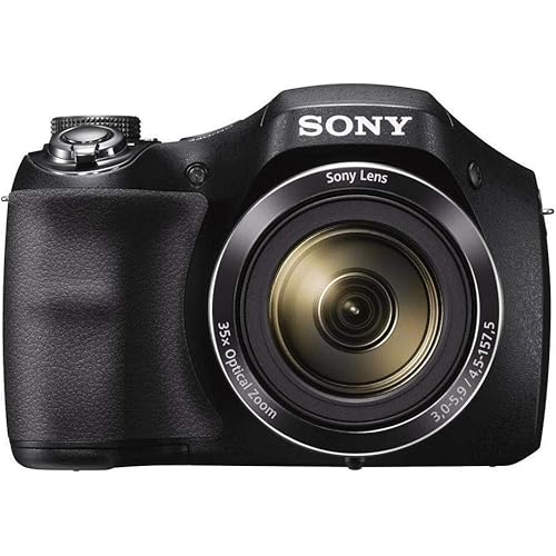 Sony DSCH300/B Digital Camera (Black)