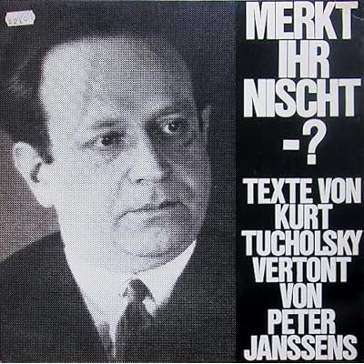 Merkt ihr nischt-Texte von Kurt Tucholsky / Vinyl record