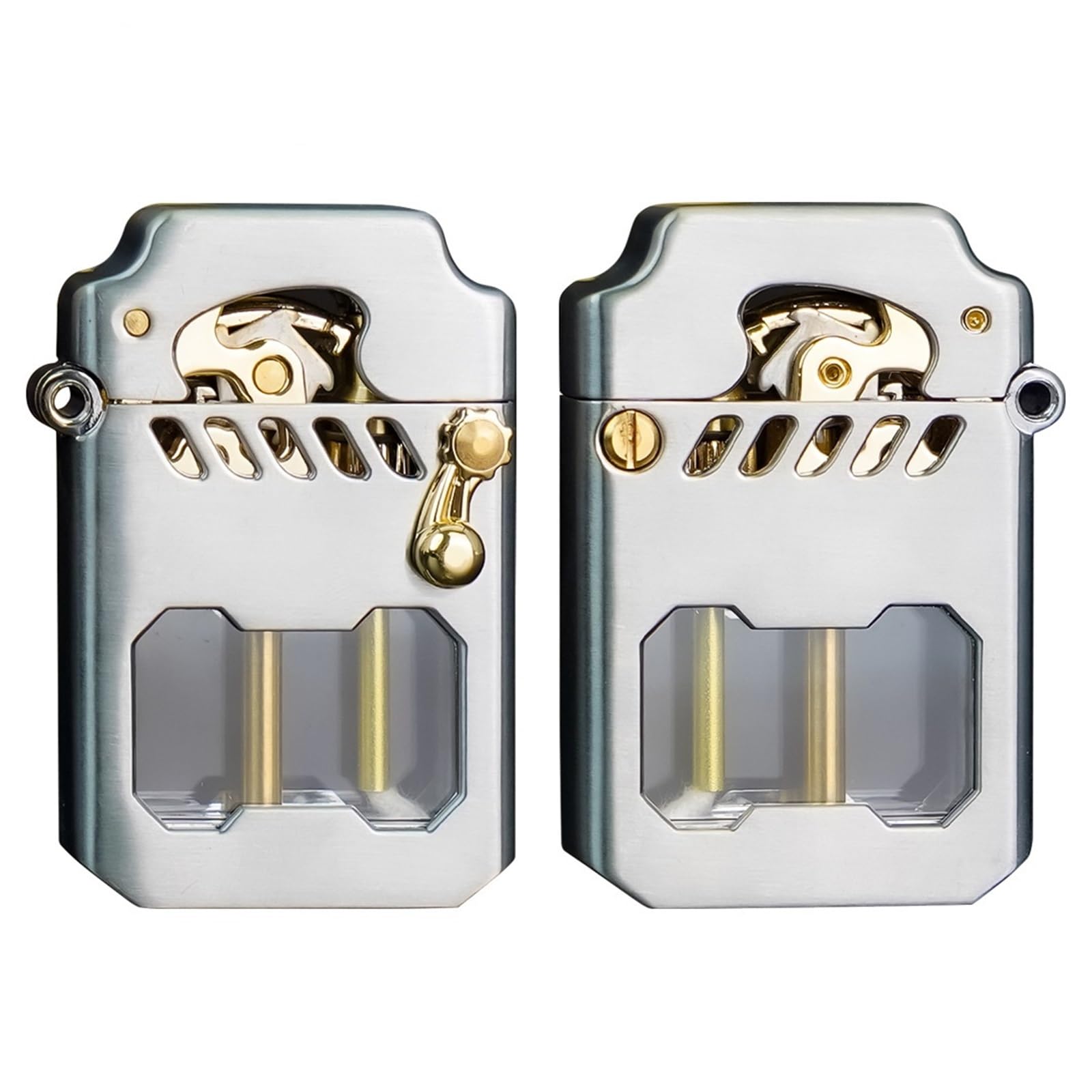 Encendedor de queroseno de metal elegante con diseño clásico duradero
