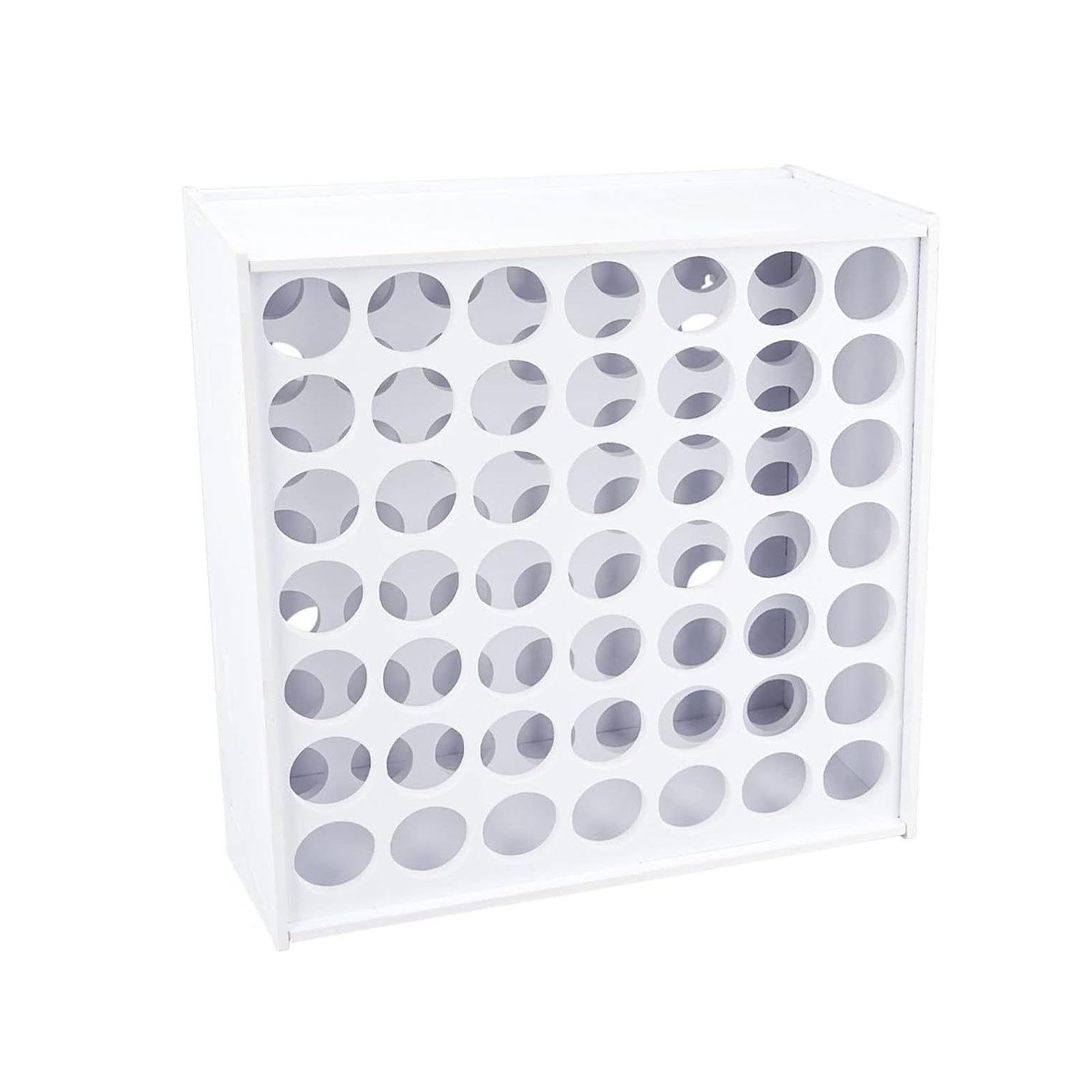 ZHANGYEZHAN Vertical Paint Bottle Holder Practical Paint Rack 49/63 Hole Organizers for Bottles Space Saving Organizers