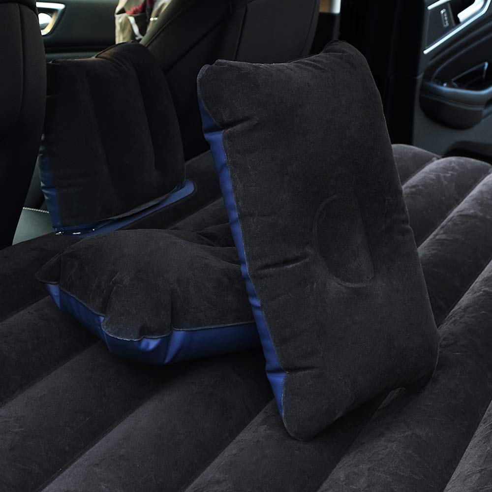 Matelas Gonflable Voiture Pliant Multifonctionnel 3 Couleurs + 2 Oreillers+ Pompe