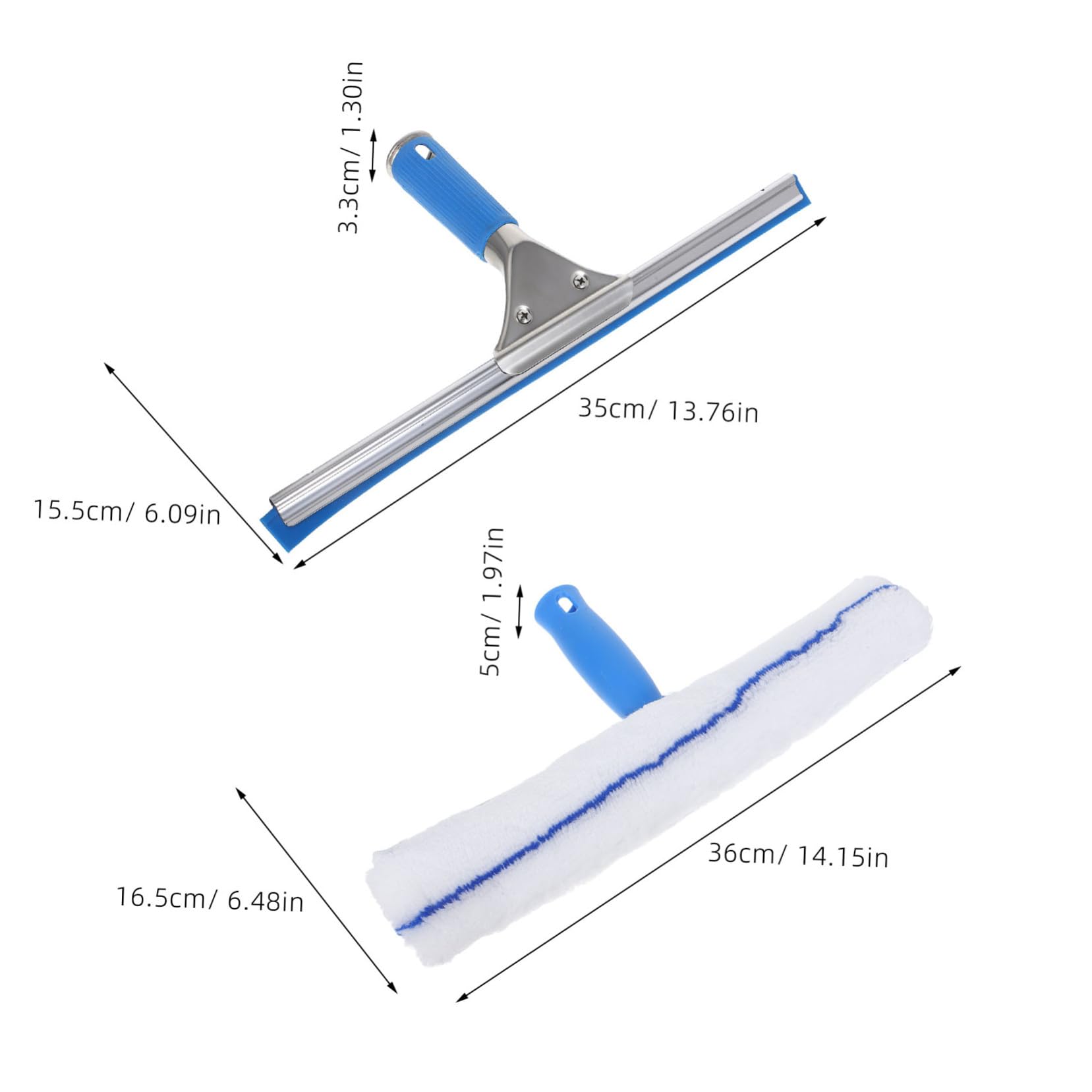 Homoyoyo Limpiador de Cristales para Coche y Hogar con Paño Microfibra Limpiador de Parabrisas y Limpiacristales Multifunción para Ventanas Espejos y Azulejos