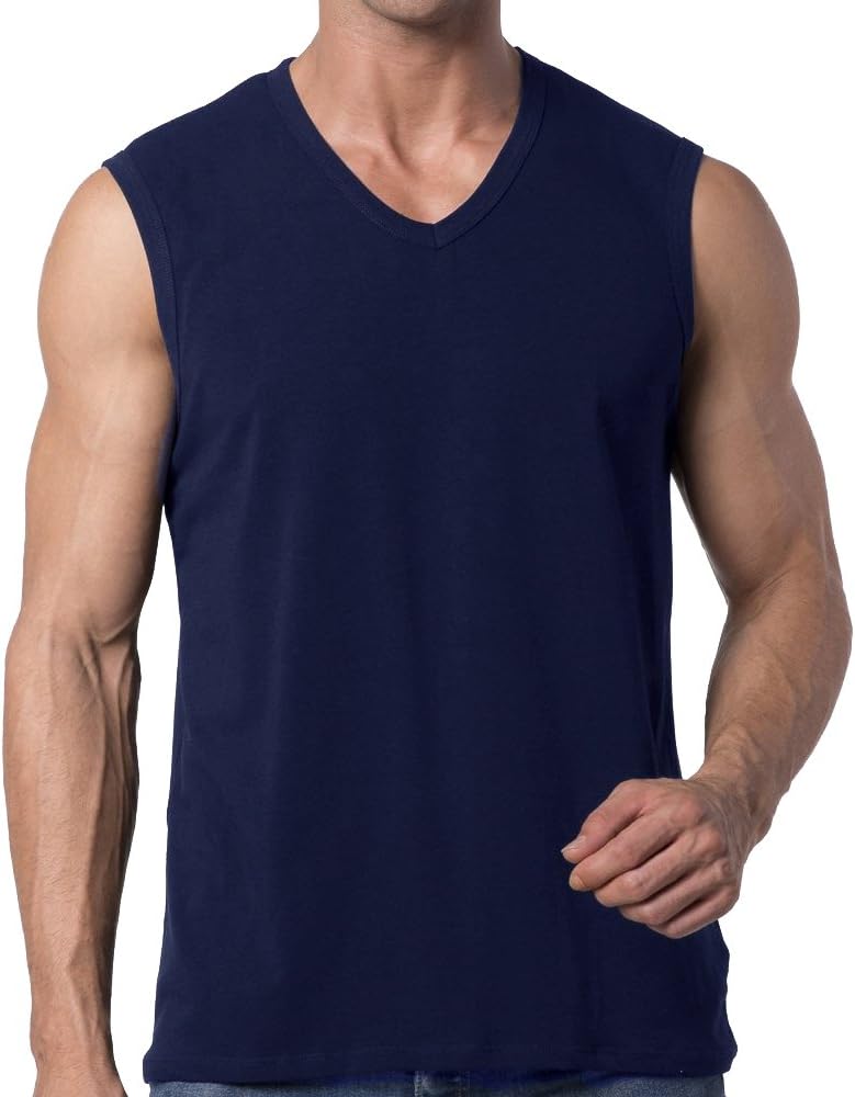 Men's Sleeveless V-Neck T-Shirt