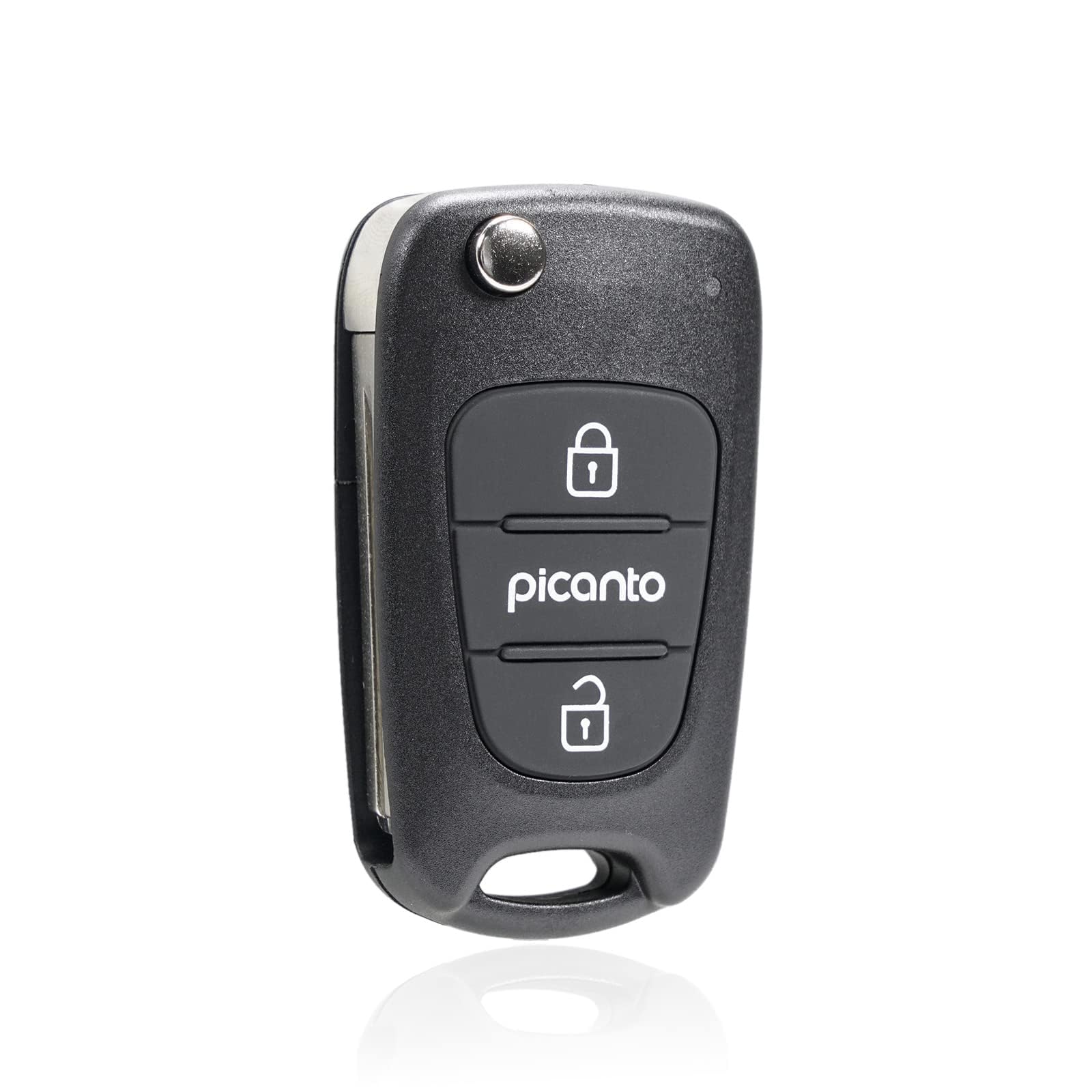 ontto Custodia per chiave auto, in pelle, adatta per KIA Rio Rio5