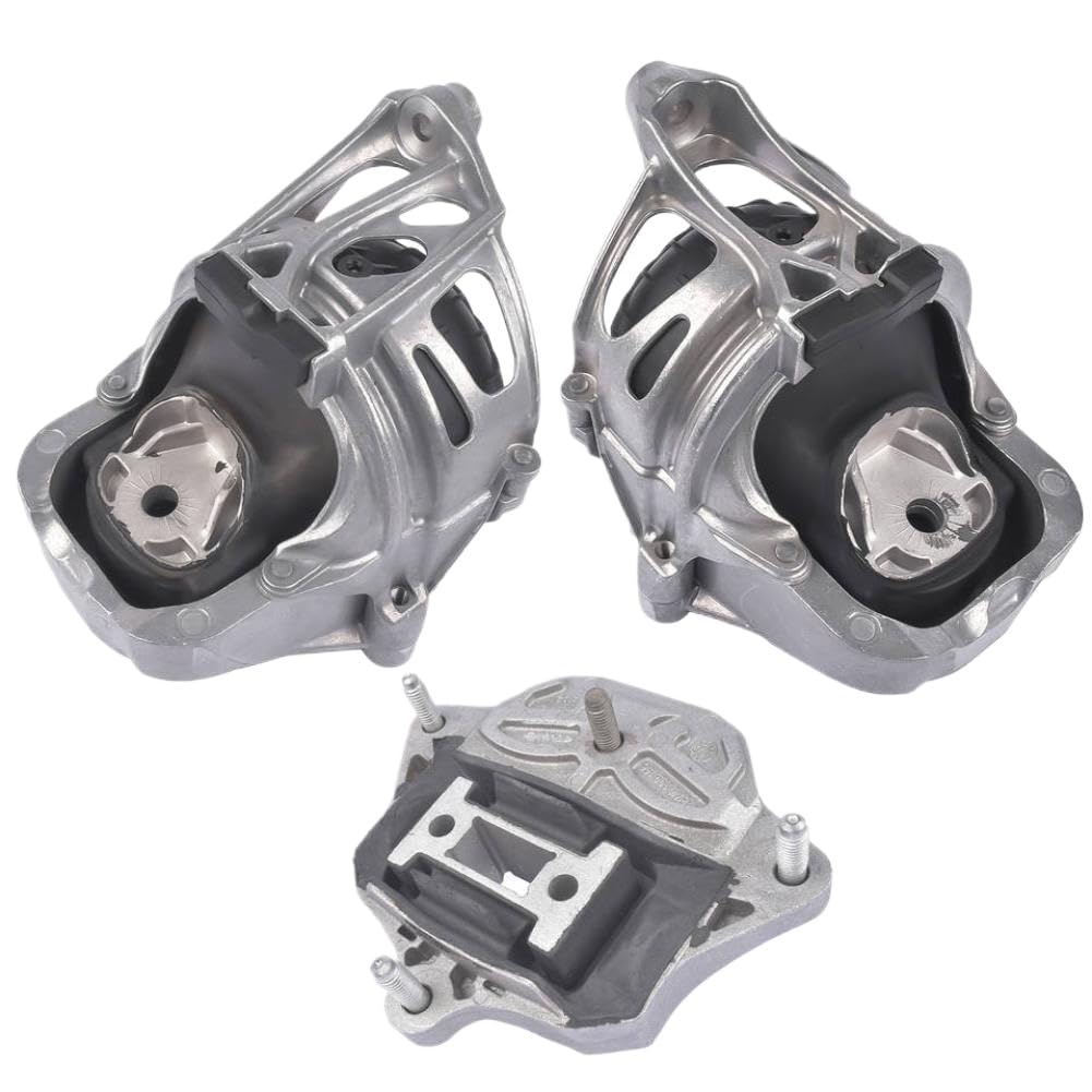 Engine Motor Mounts and Transmission Mount 3PCS Set Compatible with S4 S5 2000-2018 V6 3.0L
