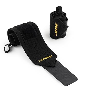 Boldfit Wrist Band for Gym Workout Wrist Support for Gym Straps for Men Hand Band Strap for Man Accessories for Men Workout Wrists Supporter wrap for Man Workouts Accessories for Women Hand Wraps - image, photos