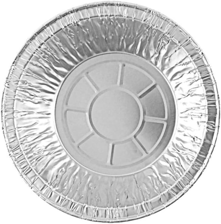 Durable Packaging 5 3/4" Aluminum Foil Deep Meat/Pot Pie Pan Tin 12 Pack - Disposable Containers (Pack of 12)
