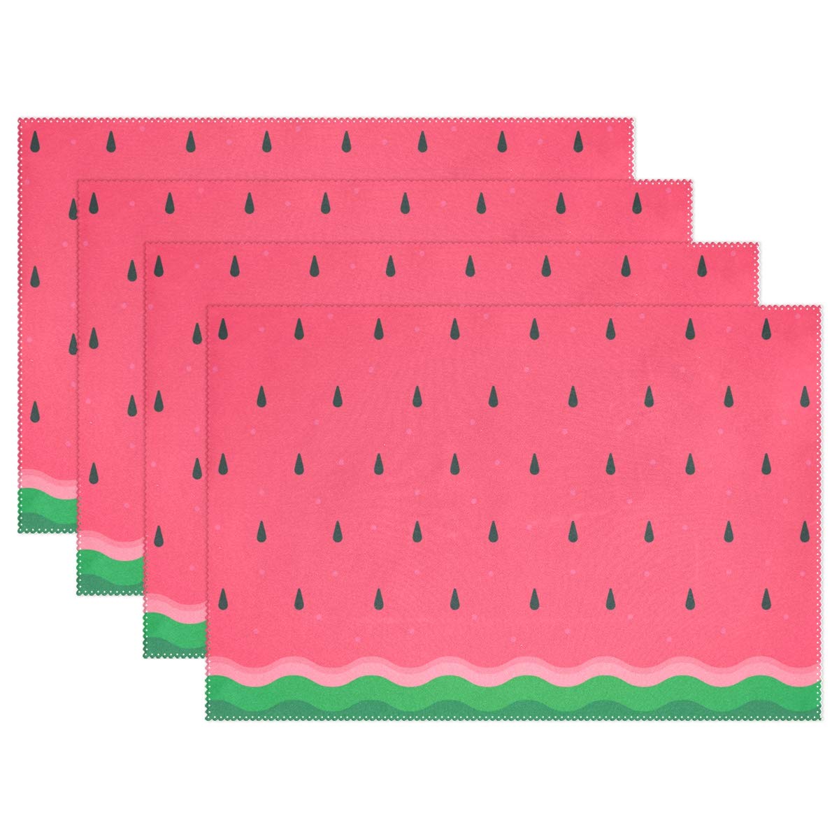 Quilted Watermelon Placemat Pattern FREE Quilt Patterns