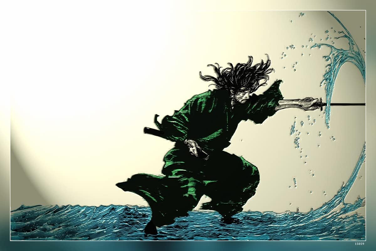 Vagabond Manga Series Hd Matte Finish Paper Poster Print 12 x 18 Inch (Multicolor) | HD Gloss Paper Wall Poster 12x18 Inch | Glossy Finish | Unframed Home & Office Decor