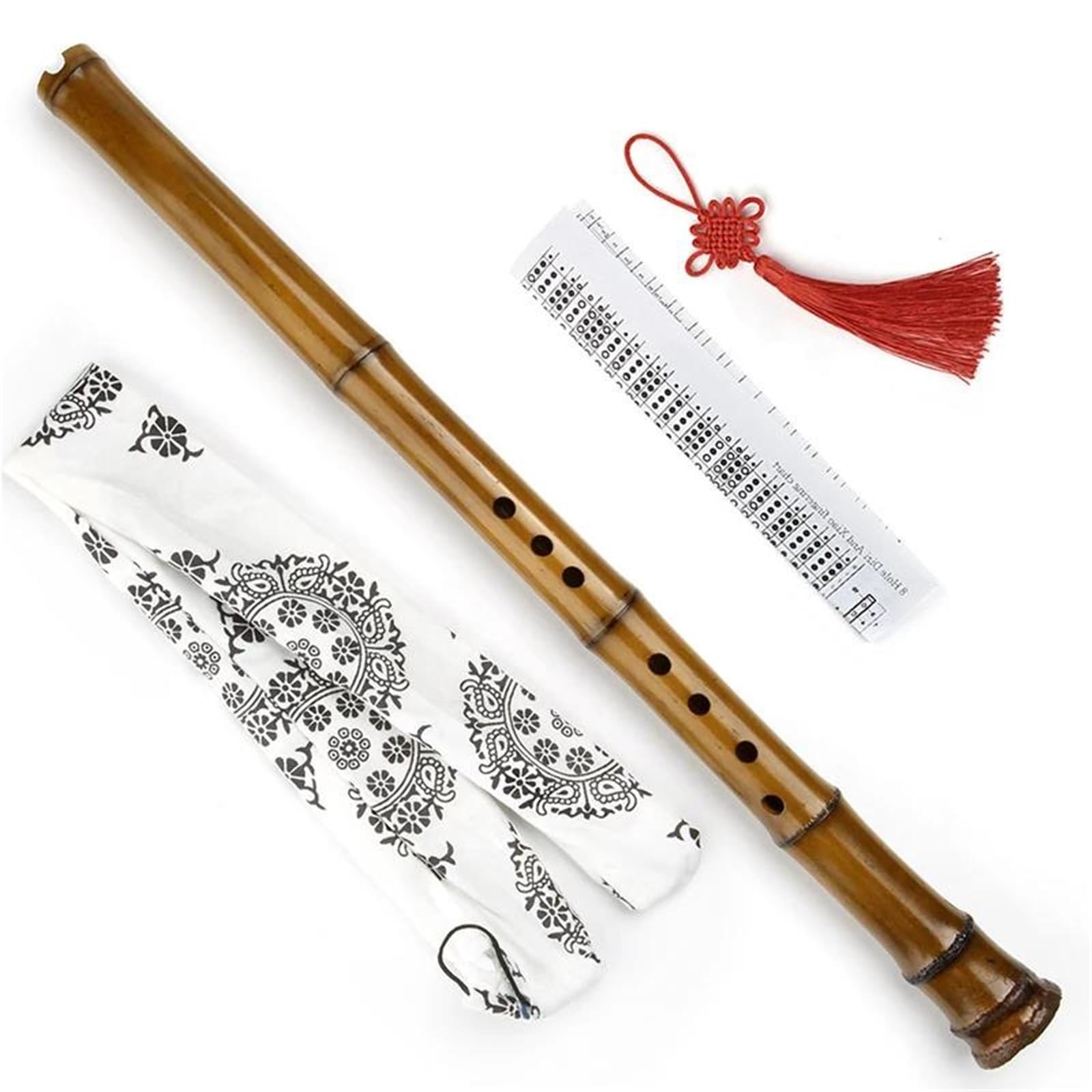Flauto di bambù a 8 fori in Fa strumento a fiato Nanxiao non shakuhachi disponibile per professionisti Flauto Bambù Professionale