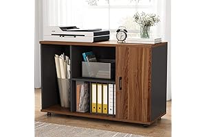 Tribesigns 39 Inches Printer Stand, File Cabinet, and Office Storage