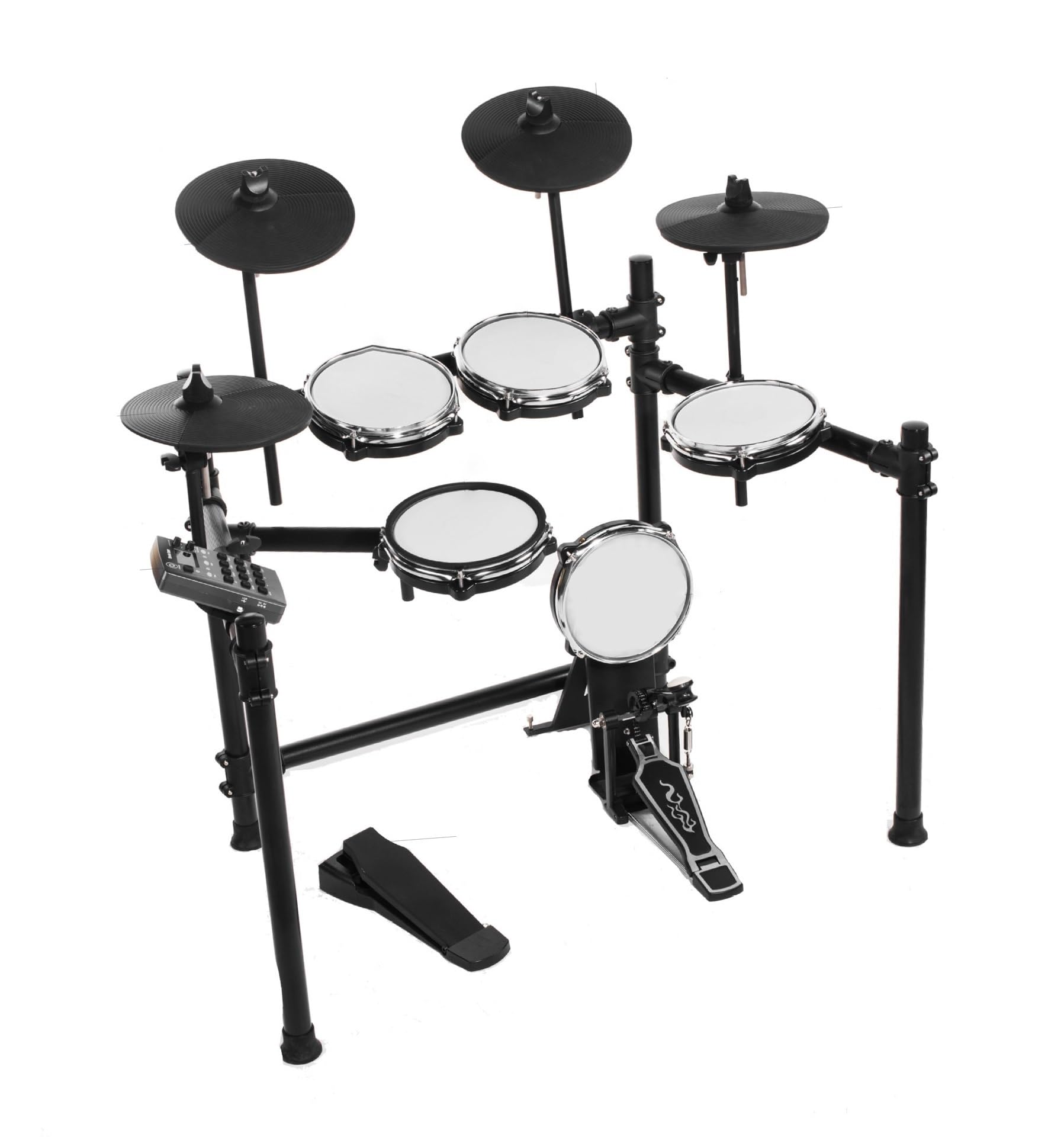 Set Di Batteria Jazz Elettrica Per Adulti Per Principianti Con Superficie In Mesh, Batteria Per Esercitazione, Batteria Portatile Per Uso Domestico Principianti batteria elettronica