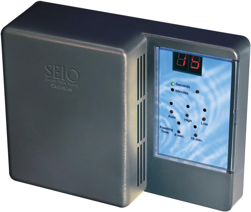Seio Electronic Pump Controller for Model M1100, M1500 and M2600, Built In Auto High Low Speed Setting