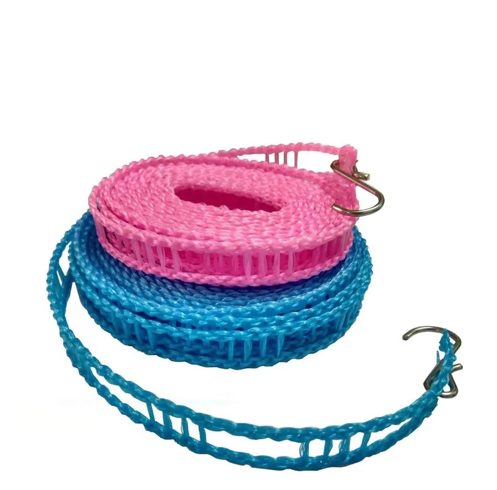 Outdoor Washing Line Windproof Nylon Clothesline 2-Pack: 5m & 10m Portable Travel Laundry Rope For Indoor, Outdoor, Camping