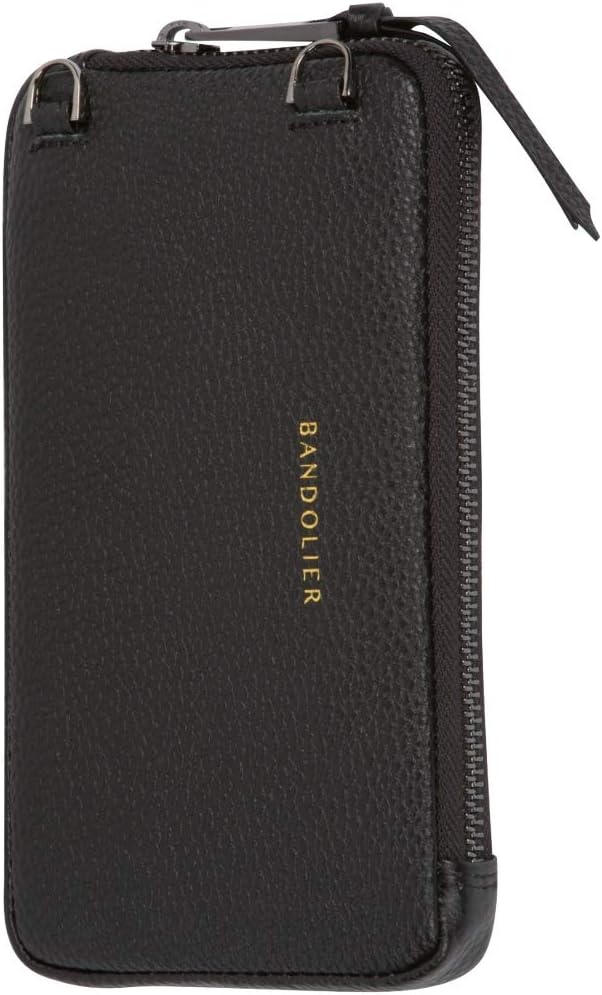 Bandolier Expanded Zip Pouch - Black/Pewter - Phone Case & Strap Sold Separately