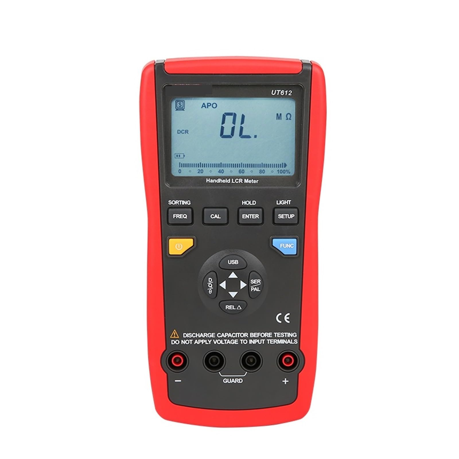 Compteur LCR 10kHz 100kHz UT612 pour calibrer les filtres audio et circuits RF