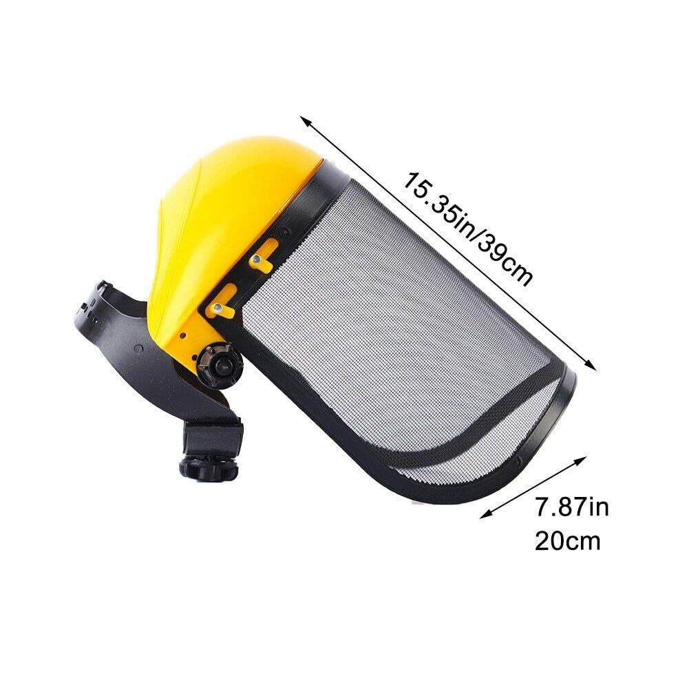 Casque De Sécurité Pour Tondeuse Garden Enge,chapeau Avec Visière En