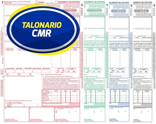 Carnet CMR Transport international Conforme à la législation en vigueur Cover