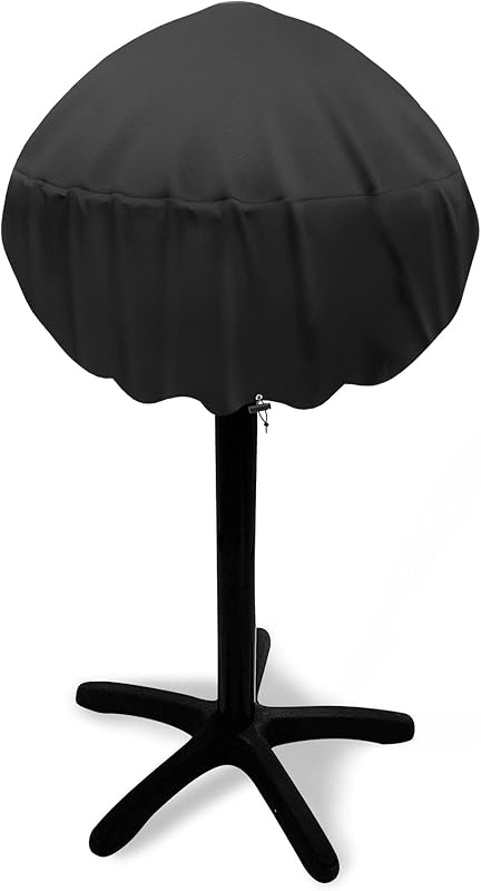 SHINESTAR Grill Cover for George Foreman, Waterproof 600D Heavy Duty Outdoor Indoor Electric Grill Cover, Small Round BBQ Cover for Techwood, Cuisinart, Homewell, Weber Jumbo Joe Charcoal Grill