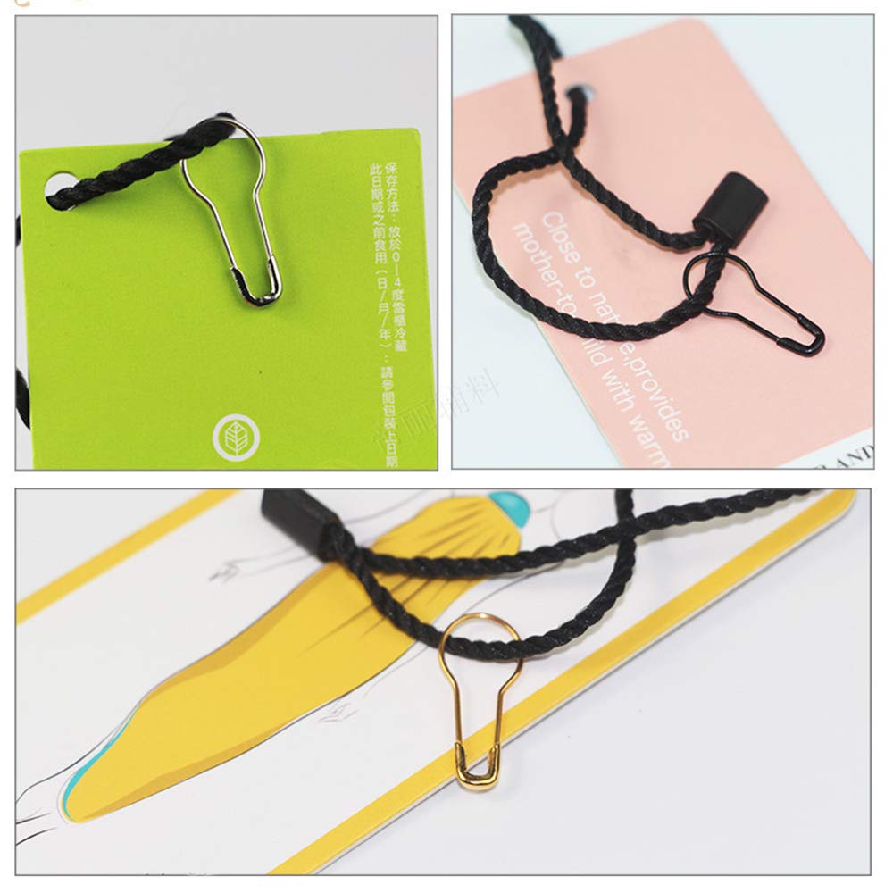 Spille Di Sicurezza A Forma Di Pera - 100 Pezzi In Metallo, Per Cucito, Fai-da-Te E Decorazioni - Foto 2