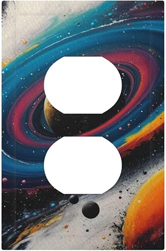 Miniatura 76 de Cubiertas de Interruptor de Luz de 1 Pandilla Bosques Animales Flores Hierba Árboles Placa de Pared Decorativa Interruptor Eléctrico para Decoración