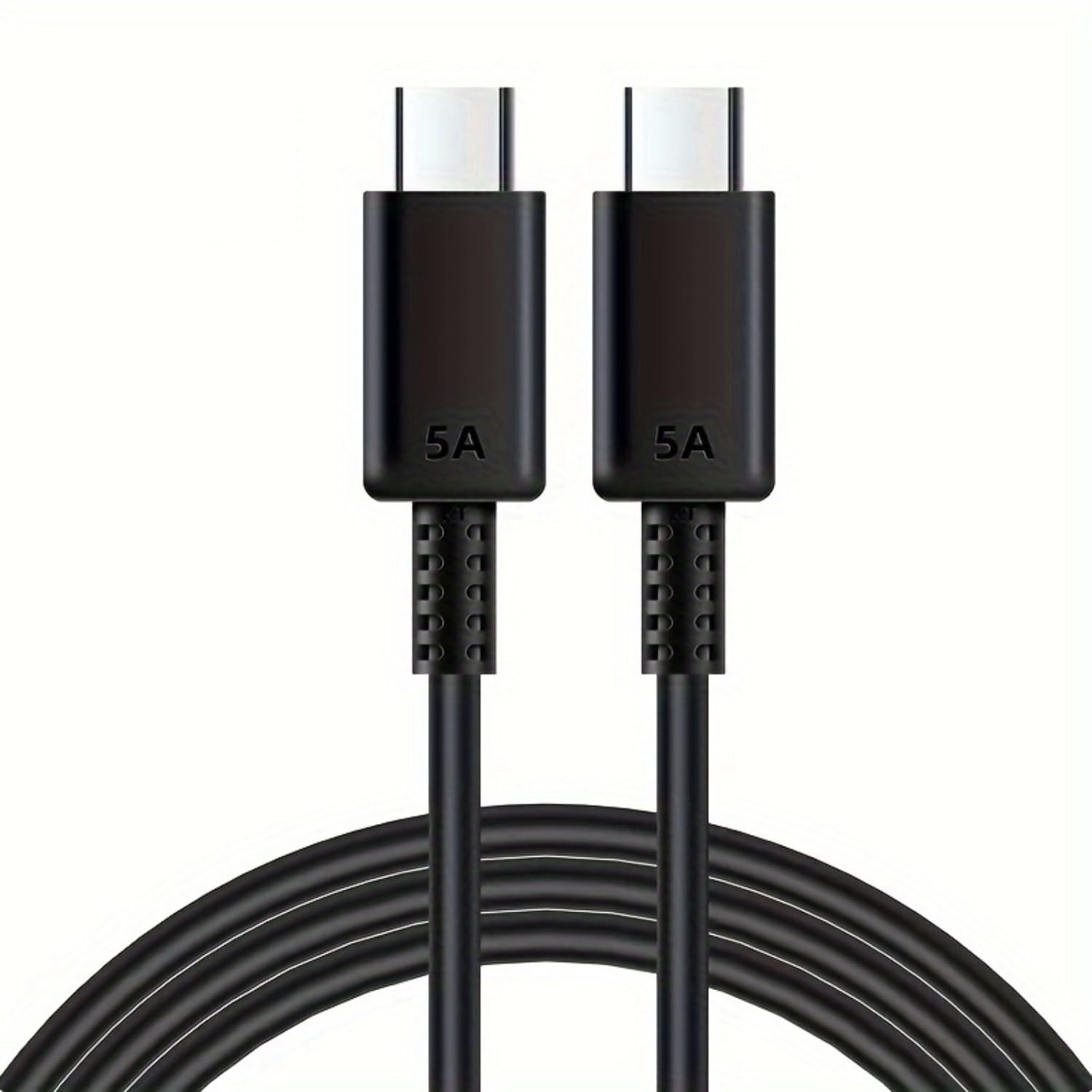 Type C to C Fast Charging Cable 45W Compatible with Samsung S25/S24/S24 /S23/S22/S21(Ultra/Fe) M36/M35/M07/06/05,(S/A/F/M) All Series, High Speed Data Transfer Upto 480 Mbps 1.8Meter Black-image-46