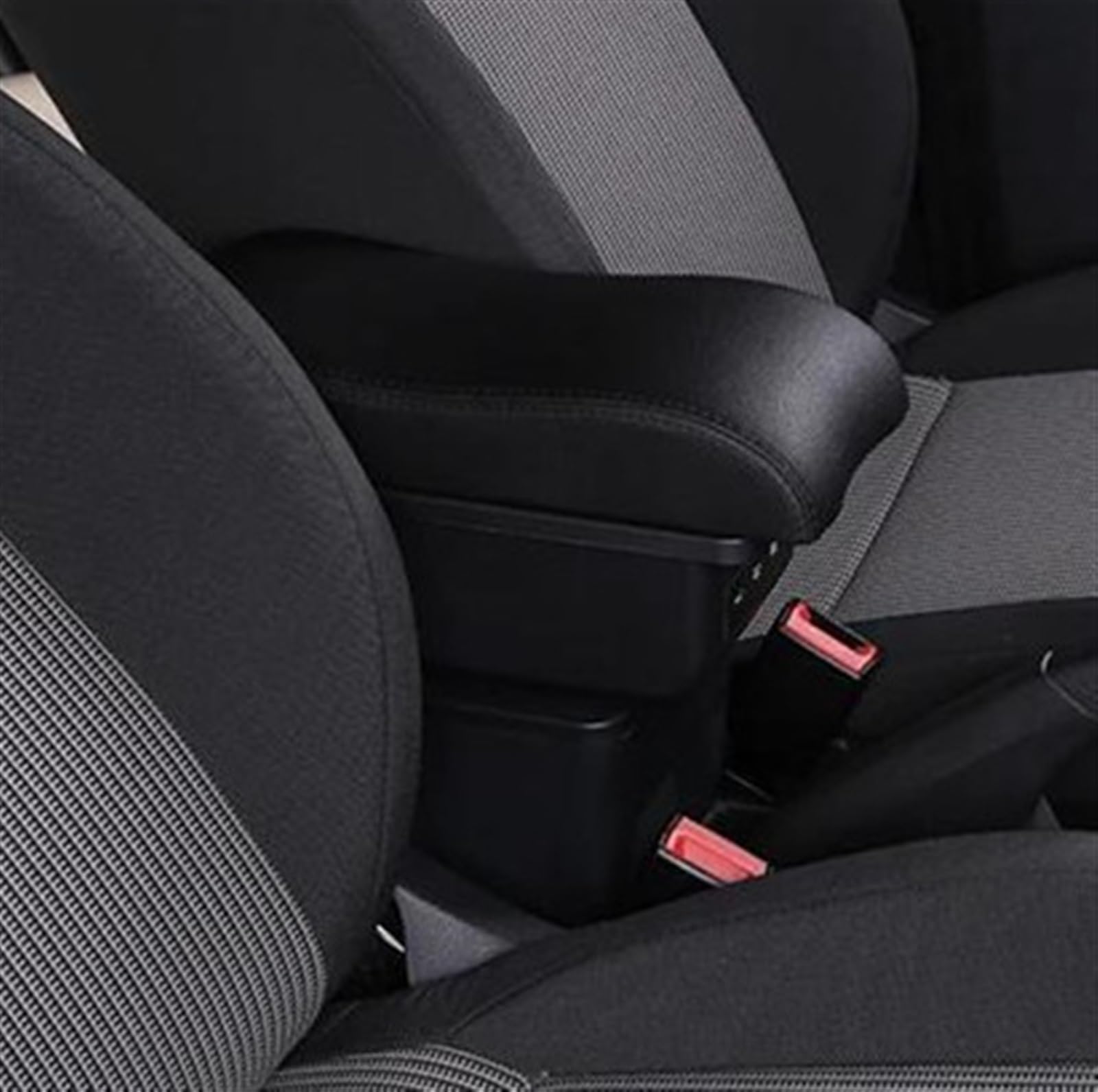 Ysdsls A Black Black 3 Usb Car Interior Accessories Center Console Multifunctional Storage Box Armrest For Ertiga
