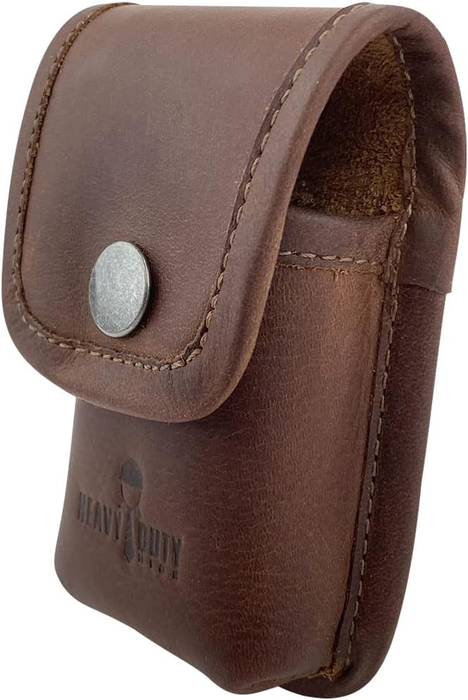 Multitool Sheath, Belt Holster Tool Pouch, Carry Tools on Your Hip for Easy Job Access, Tactical Accessories, Utility Case, Full Grain Leather, Handmade, Bourbon Brown - Image 3