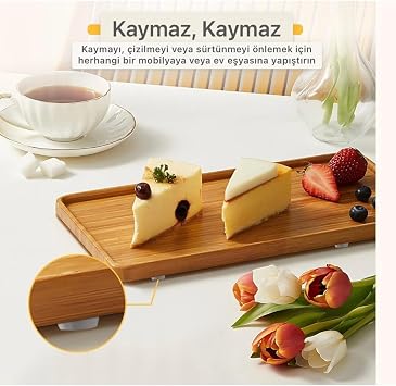 Yenigeldi 32 Adet Şeffaf Silikon Dolap Kapı Duvar Stoper Tampon Koruyucu,Açık Beyaz 18087776654342234
