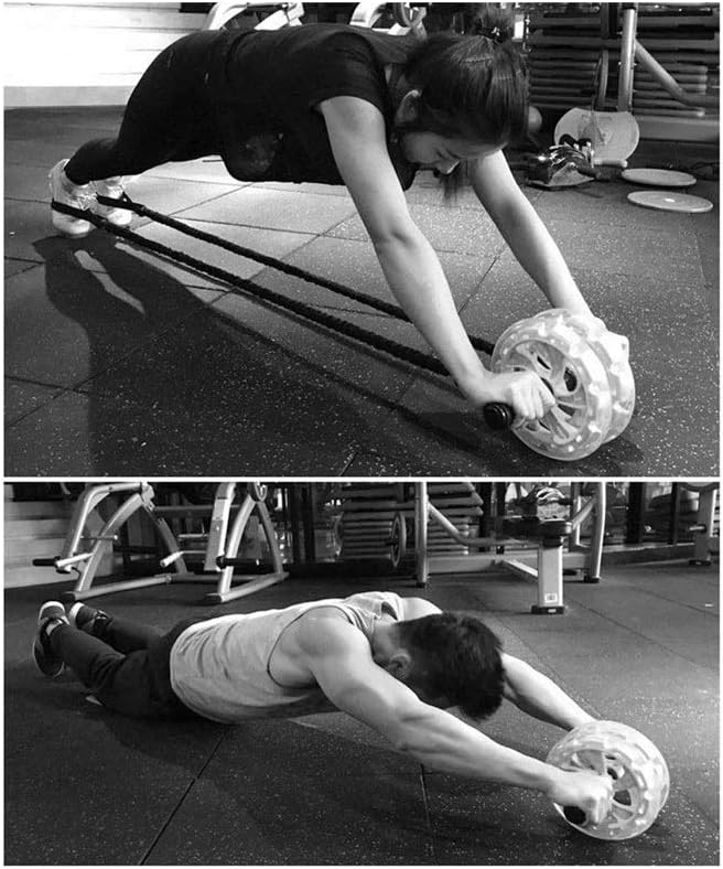 Abdominal Muscle Wheel Men and Women Mute with Bearing Abdominal Wheel Abdomen Wheel Round Abdomen Thin Waist