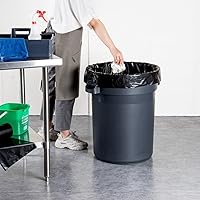 Vista 5 de Restaurantware RW Clean - Bolsas de basura de 45 galones, 100 forros para cubos de basura de alta resistencia, se adaptan a botes de basura de 40 a