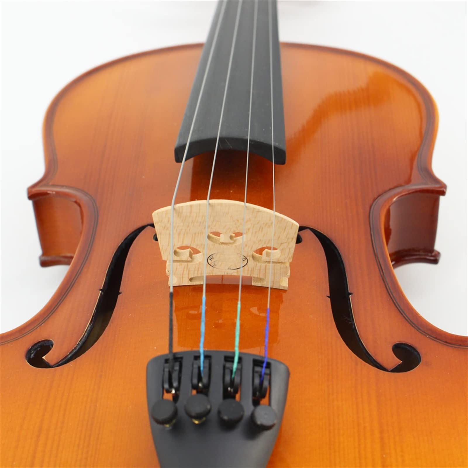 Estudiante violín Tamaño Completo 4/4 Estudiantes Violín para Principiantes Aprielo De Arce Violín Jujube Piezas con Muidad De Cajas De Arco (Color : 4/4)