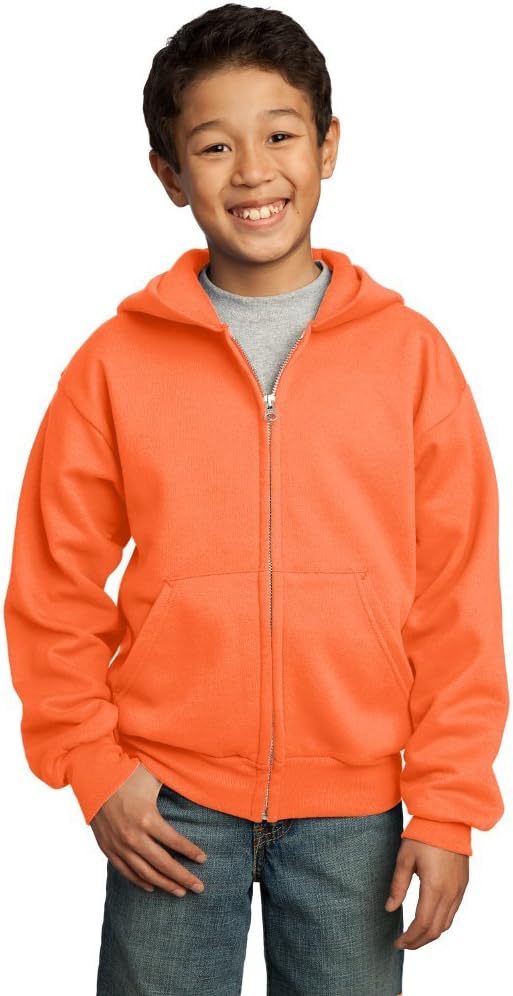 Port & Company Men's Tall Ultimate Full Zip Hooded Sweatshirt