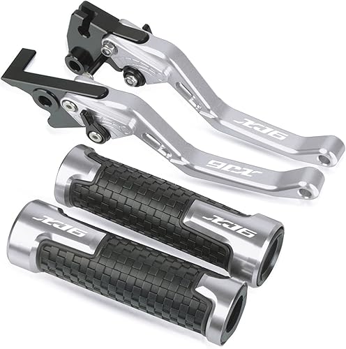 Miniatura 10 de Para Yamaha XJ6N XJ6 Diversion 2009-2015 - Palancas de embrague de freno corto para motocicleta, embrague, empuñaduras, extremos de manillar,