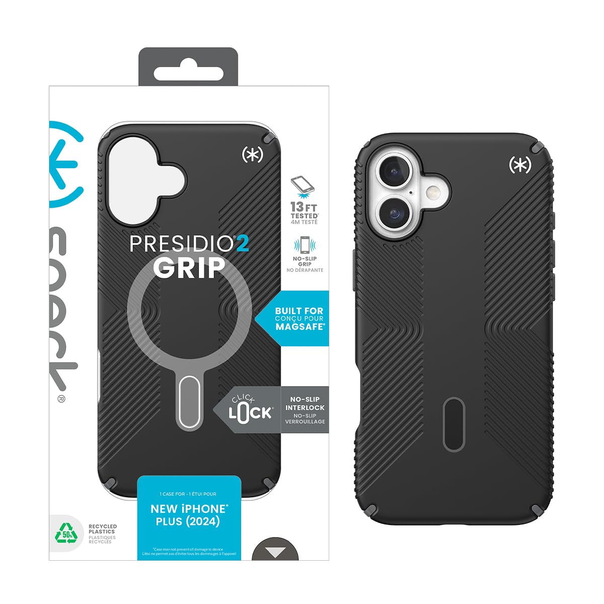 Amazon.com: Speck Presidio2 Grip MagSafe and ClickLock Case for