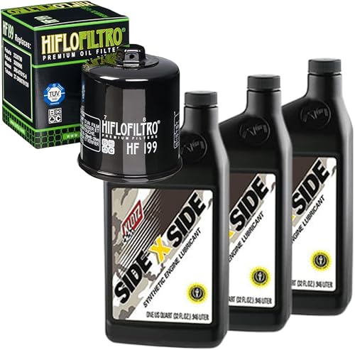 Kit de cambio de aceite para Polaris 2011 Sportsman Touring 850 EPS sintético 5W-40