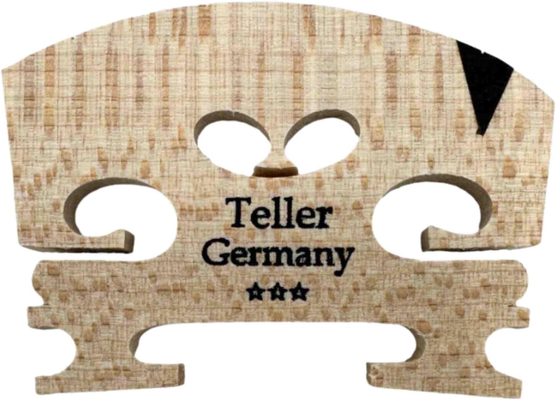 Aubert 9142-34 Teller Germany V Insert Semi Fitted Violin Bridge
