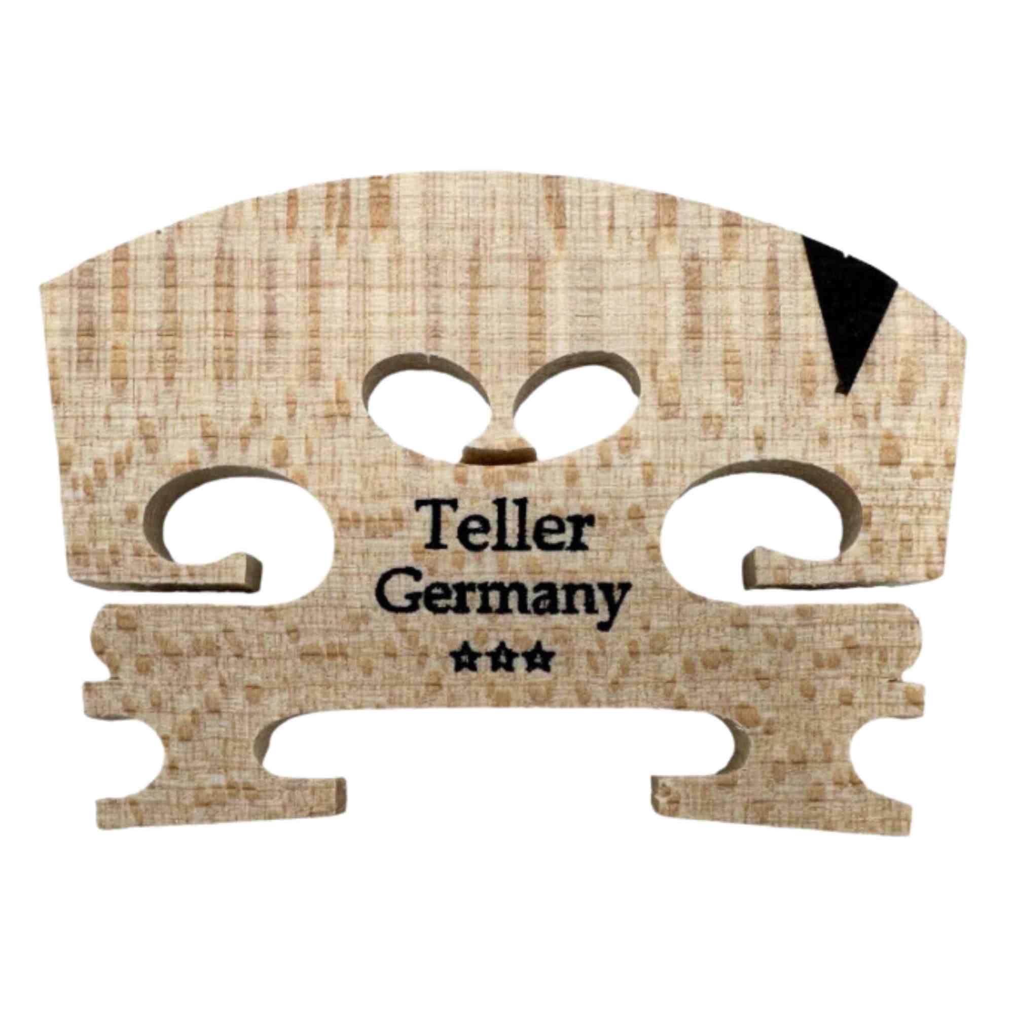 9142-34 Teller Germany V Insert Semi Fitted Violin Bridge