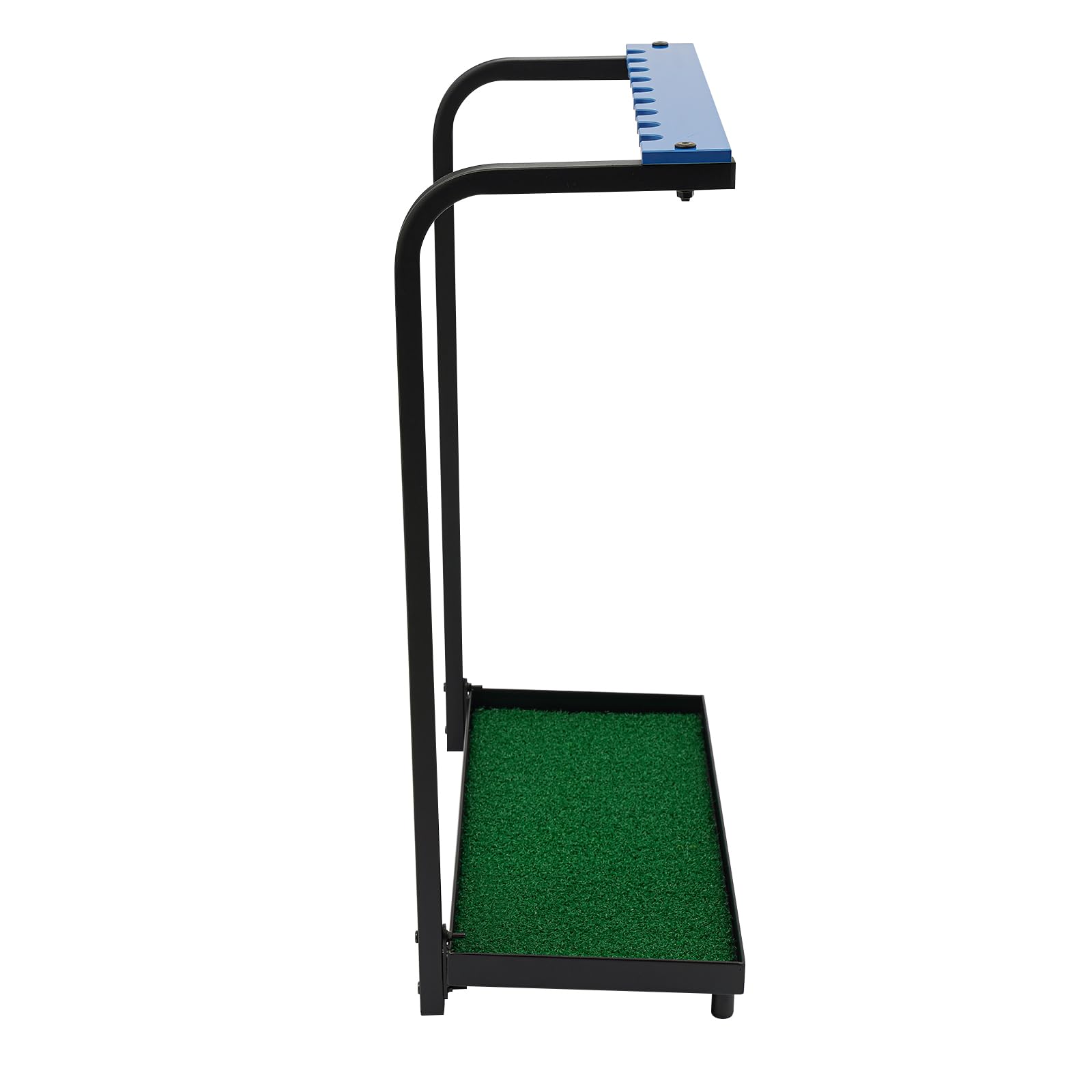 Support de club de golf en acrylique, support de putter de golf, organisateur de clubs de golf, 9 trous, 50 x 27,5 x 72 cm