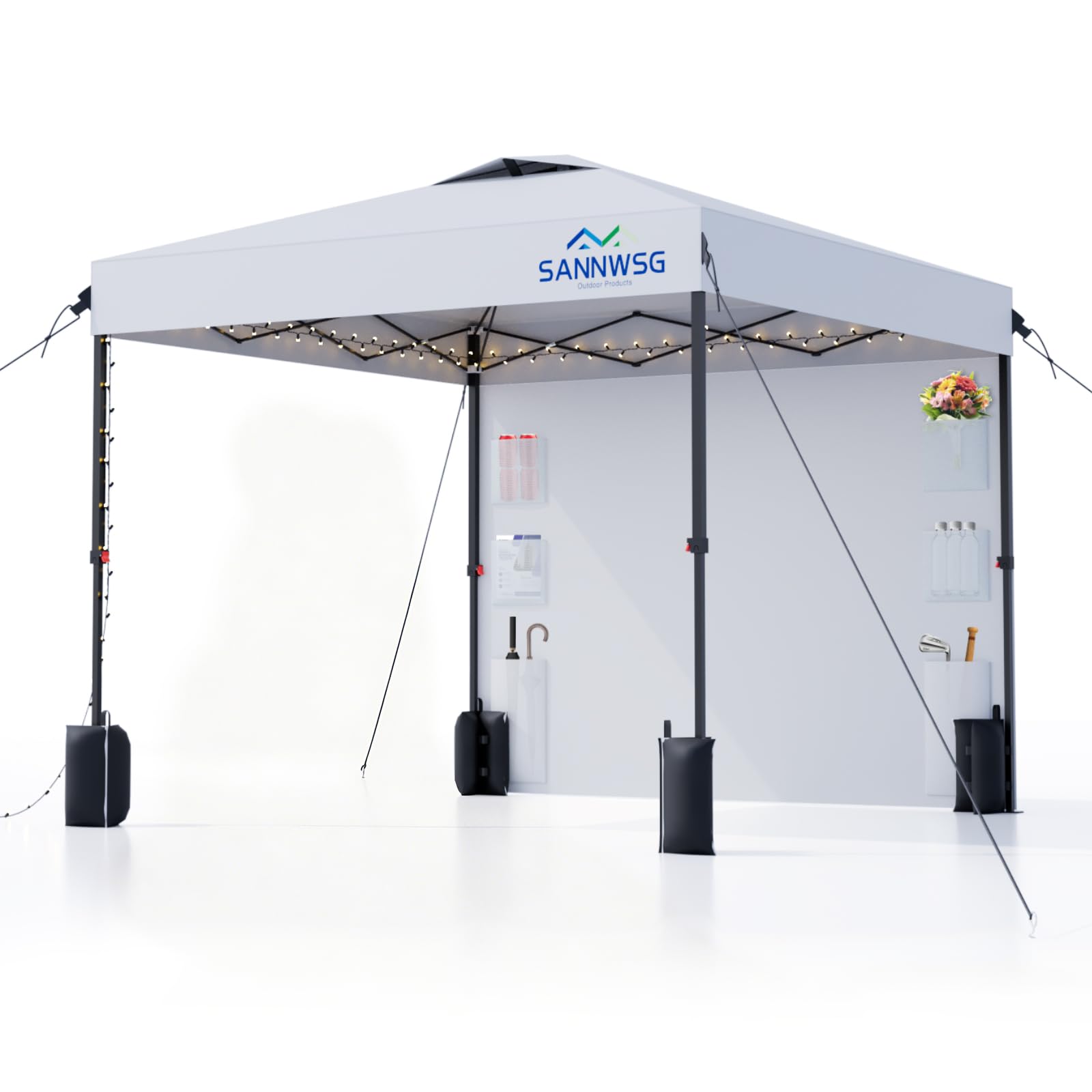 Sannwsg 12x12 Pop Up Canopy Tent