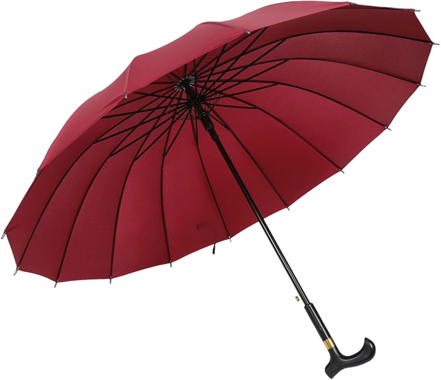 Qingluan 2in1 Walking Sticks Golf Umbrella,Rainproof