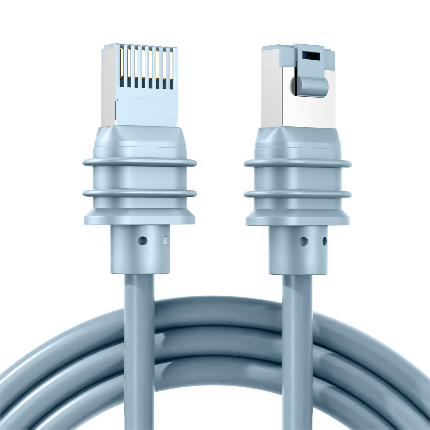 TeeaamStarlink Gen 3 Cable 75FT/23M,Starlink Replacement Cable for Starlink Standard V3 Dish/Mini Starlink Extension Cable Internet Kit Satellite Starlink Accessories - Waterproof Grey