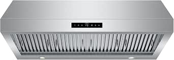 48 Inch Under Cabinet Smart Range Hood 1200 CFM, Duct Installation