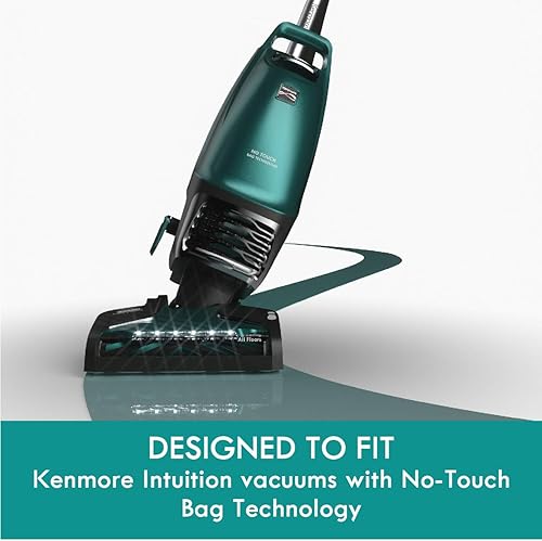 Miniatura 3 de Kenmore IB600 HEPA Reemplazo Intuition - Bolsas verticales para aspiradora BU4022, BU4020, BU4018, BU4050, BU3040, color blanco