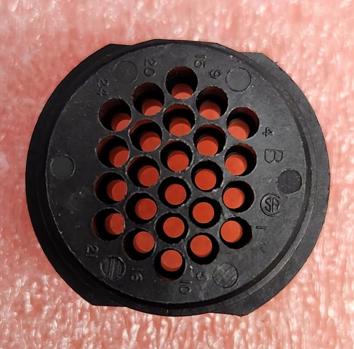 (1 PC) 0-0206838-2 Compatible with TYCO RECEPT,SZ 23,Compatible with CPC