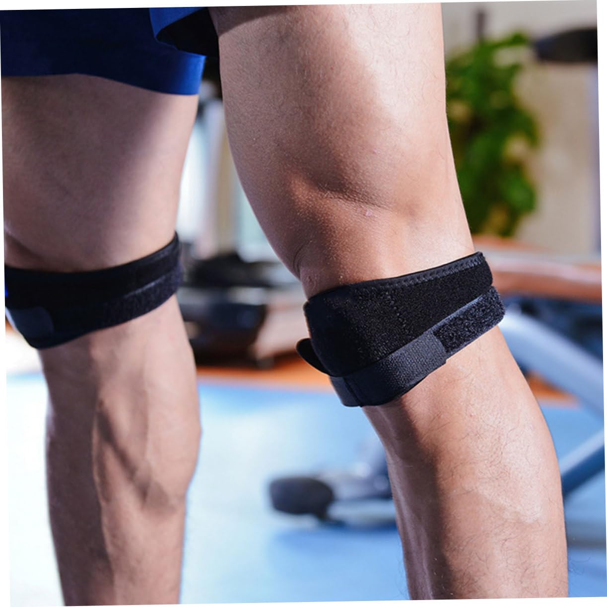 NOLITOY Mountaineering Knee Pads Patella Protective Band Breathable Easy Wash Comfortable for All Ages