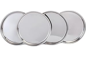Vinod Super Saver Thalis Set - 10 inch Dinner Plates for Everyday Indian Dining