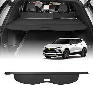 Cargo Cover for 2019-2025 2026 Chevrolet Blazer Retractable Trunk Cover Trunk Shielding Shade for Blazer Accessories Cargo Luggage Cover No Gap